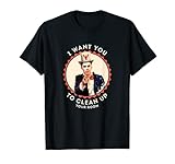 Clean up your room - Meme shirt from Peterson quote