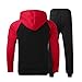 Luhylyana Track Suits Mens Sweatsuit 2 Piece Set Casual Jogging Suits Workout Hoodie Sweatpants Set Long Sleeve Sweat Suits