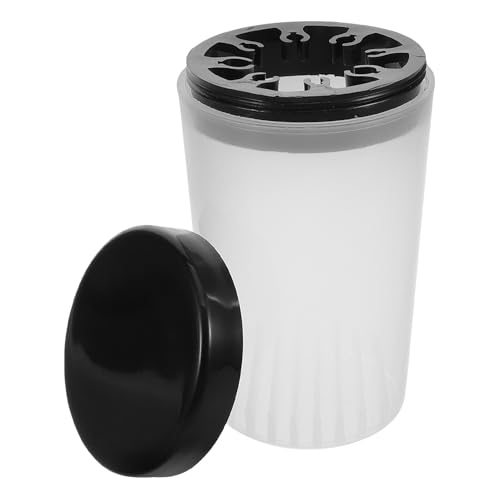 SMASOLO Nail Art Brush Cleaner Cup Petit Gobelet Plastique Nettoyeur Brosse Gel UV Support Stylo Vernis Ongles Compact et Portable