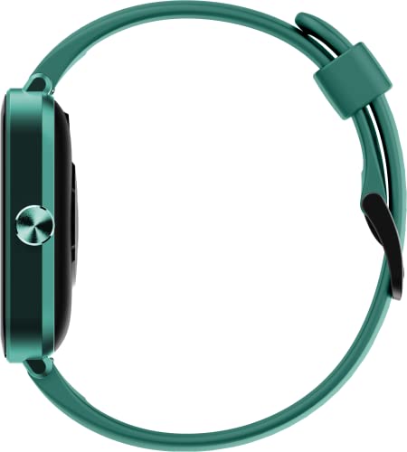 Image of GOQii Smart Vital MAX 1.69'' HD Full Touch, Smart Notification, IP68, Smart Watch for Smart Phones with SpO2, HR, Sleep Tracking & Multi Sports Mode with 3 Months Personal Coaching - Green