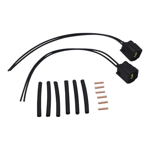Micarun 2 Pcs Camshaft Crankshaft Position Sensor Connectors Wiring Harness Replacement for Ford F150 F250 F350 F450 F550 E-150 E-250 E-350 E-450