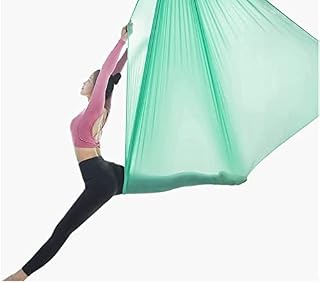 Aerial Yoga Hammock Silk Yoga Swing Yoga Improved Flexibility for Sensory Integration Outdoor Camping for Yoga/Indoor (Color : E) (D)