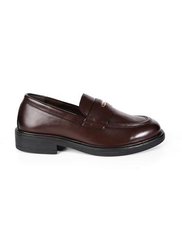 Image of Monkstory Cosmopolitan Gold Embellished Penny Loafers