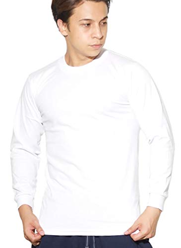 [プロクラブ] ロンt Tシャツ ヘビーウェイト メンズ 大きいサイズ 長袖 無地 厚手 ホワイト M [並行輸入品]の商品画像（Amazon）