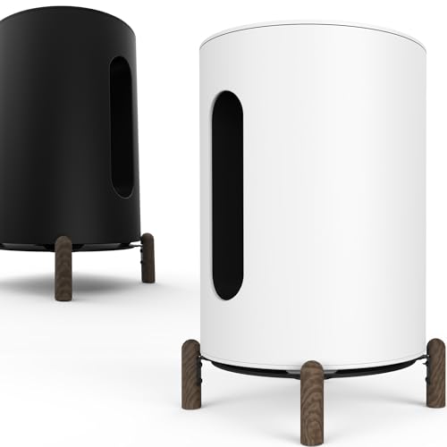 How to Connect Sonos to TV Wirelessly Black Walnut Stand for Sonos Sub Mini (Black Walnut)