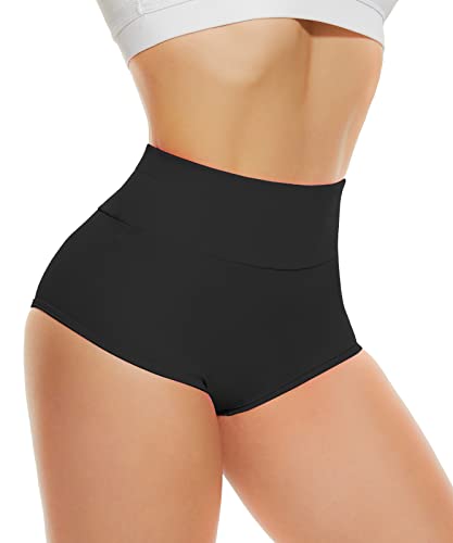 High Waist Yoga Booty Shorts Women's Butt Lift Leggings Workout Tummy Control Dance Rave Hot Pants Medium #TOP20
