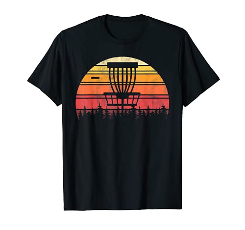 Tosser Recreacional Regalo Frolf Retro Disc Golf Camiseta
