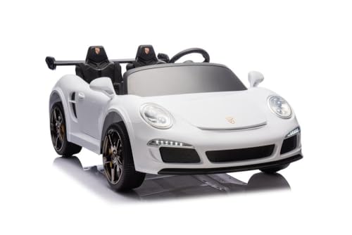 Coche Infantil 4 x 24v, 2 plazas, Blanco, Battery-Powered Car S322 4x4-1-8 AÑOS