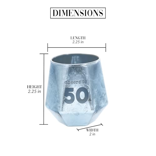 Verre à shot durable pour anniversaire sans panne d'idées