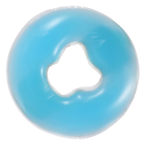 Yosoo Health Gear Face Down Cushion Pillow, Silicone Face Pillow for Massage Table, Soft Face Relaxation for Beauty Salon Home Spa(Blue)