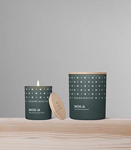 Skandinavisk Skog 'Forest' Scented Candle. Fragrance Notes: Pine Needles And Fir Cones, Birch Sap And Lily Of The Valley. 7.0 Oz. #TOP5
