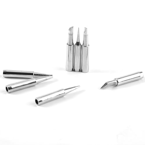 Image of Generic 0B Sol Solder N Tips 900MT Soldering Station Tool 10 T These Soldering Tips Are Suitable for 936, 937, 93 Ips 1 Retaining Sleeve (10pcs soldering iron tip + soldering