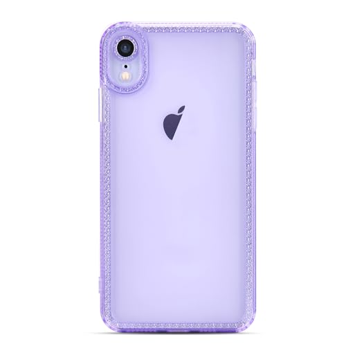 Coque iPhone XR strass scintillants protection objectif TPU