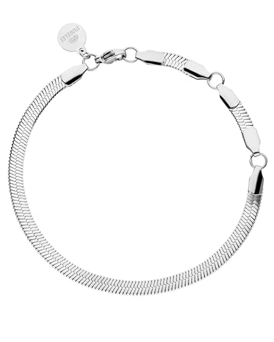 Purelei® Bracelet Ilalo (silver) – 14K Gold plated stainless steel jewelry – Water-resistant bracelet for women – Fashion jewelry for your individual look