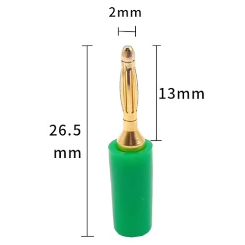 Conectores banana de 2 mm en un pack multicolor para proyectos de electrónica 7