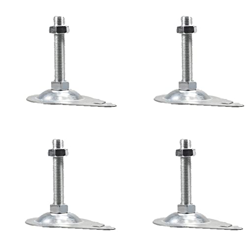Étagères fixes sans vibrations grâce aux 4 pieds réglables en alliage - 2