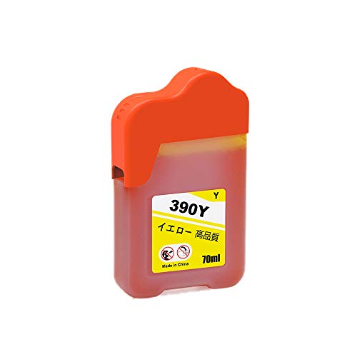 J-ECO製 GI-390Y イエロー 染料 単品 キヤノン用 角型 互換インク