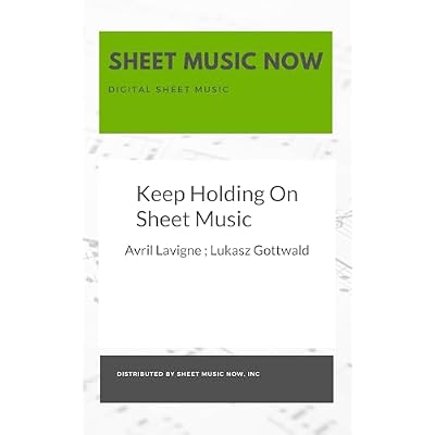 Keep Holding On Sheet Music
