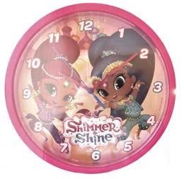 Preisvergleich Produktbild Disney Shimmer and Shine SH17020 Wanduhr