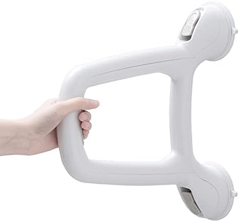 Amazon Brand - Umi Suction Cup Grab Rail for Bathroom,Portable Mobility Grab Bar with Strong Suction Aids Safety Handle in special extension design