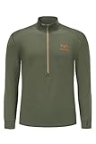 Lichenland Men's Merino Wool Hunting Base Layer Tops Camo Shirts