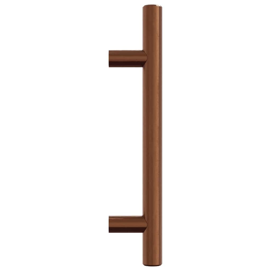 Mangloder Möbelgriffe 20 Stück Bronzen 96 mm Edelstahl Schrankknauf Türgriff Schubladengriff Kommodenbeschlag für Küche Bad Wohnzimmer, langlebiges Design, zuschneidbare Schrauben