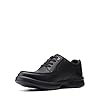 Clarks Men's Bradley Vibe Oxford, Black Tumbled, 9.5 UK #4