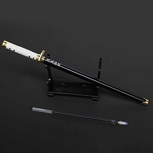 HPSHNR Stylo à Bille Demon Slayer, Sabito, ModèLe Katana en Alliage De Zinc Stylo-Plume De Dessin Animé Stylo D'Anime Gel Stylo à Bille D'éCriture pour Filles GarçOns ÉTudiants Fans D'Anime Cover