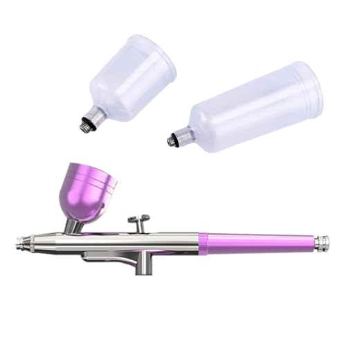 Single Action Fluid Cups Quick Remove Air Brush Design Feed Set For Model Cake Art Art