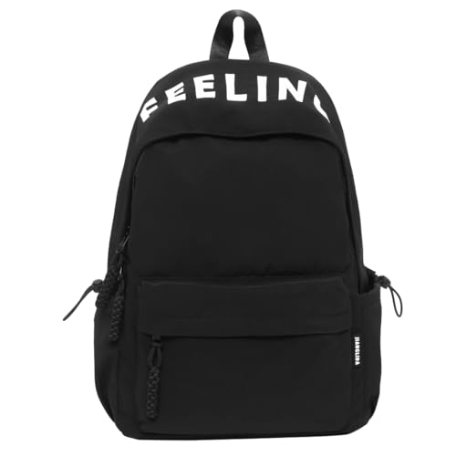 Mochila Casual, 44x31x16cm, Impermeável, Compatível com Notebook 15.6' (preto)