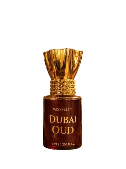 Dubai Oud Attar Perfume Oil 6ml Long Lasting Alcohol Free Roll On Fragrance for Men and Women Premium Arabian Oud Concentrated Perfume Travel Size Gift-image-6