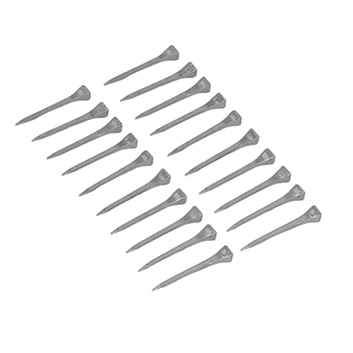 Steel Horseshoe Nails 250 Pcs Proper Stiffness for Horse Shoe Accurate Craft (FJ0RACE)