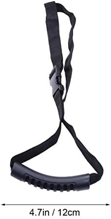 SUPVOX Automotive Safety Handle Standing Aid Adjustable for Elderly Disability 1 pc (Black)