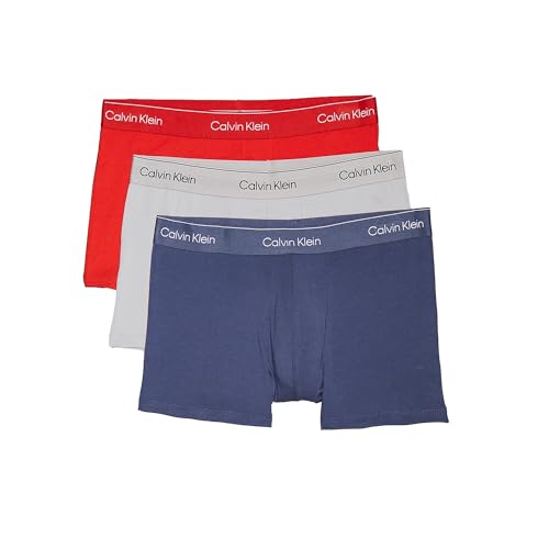 Calvin Klein LV00NB4392 bóxer de algodón para hombres con soporte anatómico duradero