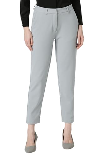 Image of Van Heusen Women High Rise Formal Regular Fit Comfort Trouser