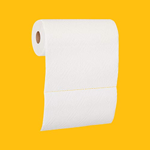 AmazonCommercial Adapt-a-Size Kitchen Paper Towels, 140 Towels per Roll, 12 Rolls