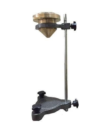 Brass Cup Viscometer | Portable Brass Cup Liquid Flow Meter Viscometer With Heavy Cast Iron Stand | 30~100 Seconds, Paint Flow Rate Cup (Pack of 1) (B4 With Stand) - Image 4 thumbnail