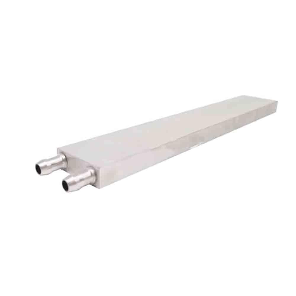 Water cooling head computer aluminium water cooling radiator CPU graphics card hard disk semiconductor cooling chip cold and heat exchanger (40 x 240 mm x 12 mm)