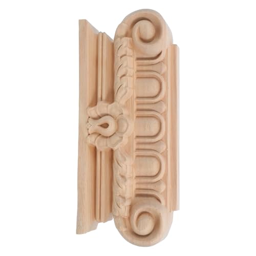 Corbeau bois massif sculpté européen pour habillage de poutre et rénovation salon