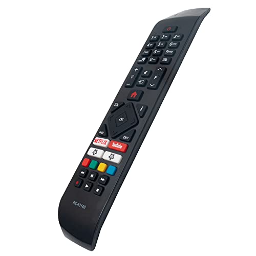 RC43140 Replacement Remote fit for Hitachi Full HD Smart TV 32HK4200 32HK2300 32HK2200 50HL7200 55HL7200 58HL7200 50HK5300 55HK5300 65HK5300 43HE4205 43HBL7320 50HBL7320 55HBL7320 65HBL7320 75HL7100 - Image 2