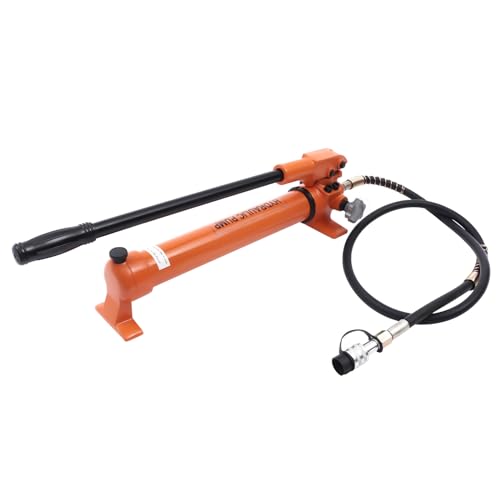 KEESUNG Bomba de mano hidráulica, Acoplamiento de manguera manual CP-700 800C Bomba Hidráulica Bomba de Mano Herramienta Hidráulica para Hidráulica