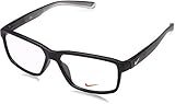 Protective case included NIKE 7092 010 55 Monturas de Gafas, Matte Black/Anthracite/Cl, Hombre