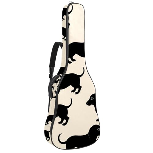 Housse guitare électrique imperméable Oxford sac transport basse 104cm