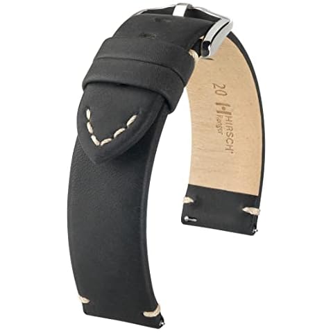 Correa de reloj HIRSCH Ranger de piel de ternero para hombre Cover