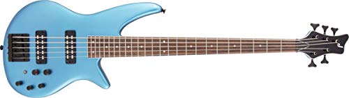 Jackson X Series 5-String Spectra Bass Sbx V, Electric Blue, Laurel Fingerboard #TOP18