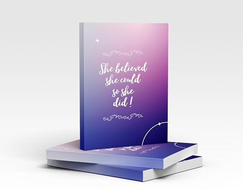 Image of AccuPrints Premium Soft Bound Notebook Diary for Girls and Women (A5,192 Ruled Pages with planner, 80 GSM) (Blue Perfect)