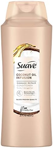 Suave Professionals Repairing Conditioner For Soft and Smooth Hair Coconut Oil Infusion Hair Conditioner for Moisture 28 oz
