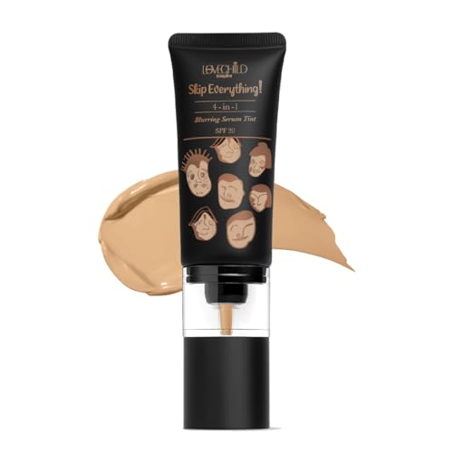 Lovechild Masaba Skip Everything Blurring Medium Coverage 4 In 1 Serum Skin Tint For All Skin Type, Natural Coverage, For Daily Use, With Sod Technology, Delicate Darling, 30Ml