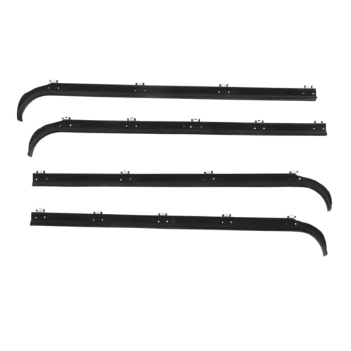 Joint de Garniture de Balayage de Moulure de Fenêtre, E7TZ1521453A Joint de Garniture de Balayage de Moulure de Fenêtre Longue Durée 4 Pièces étanche Anti-poussière pour