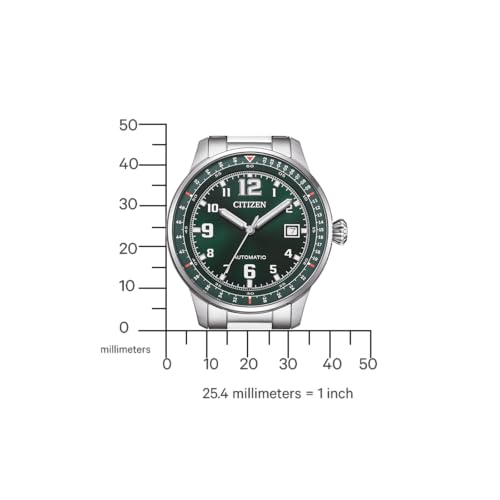 Miniatura 4 de Citizen NJ0190 - Reloj automático para Hombre con Correa de eslabones de Acero Inoxidable y Fecha en Diferentes Variantes